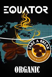 Heritage Equator Blend, Organic Fair Trade, 30 x 2.5oz (71 gr) pack, Medium-Dark Roast