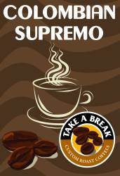 Heritage Colombian Supremo, 5lb bag, Medium Roast