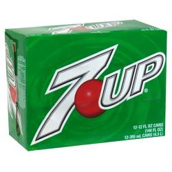 7UP, 12 pack, cans