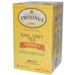 Twinings, DECAF Earl Grey, 20 ct box