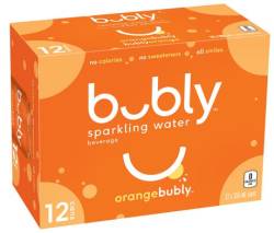 bubly Orange 12pk