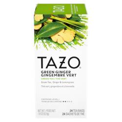 Tazo, Green Ginger (Pan-Fired Greens) 24ct box