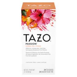 Tazo, Passion (Herbal / Hibiscus) 24ct box