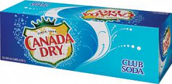Club Soda,12 pack, cans