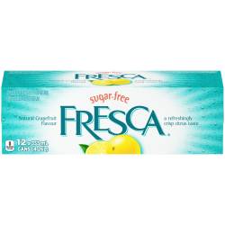 Fresca, 12 pack, cans