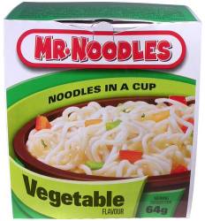 Mr Noodles in a Cup, Veg 12x64g