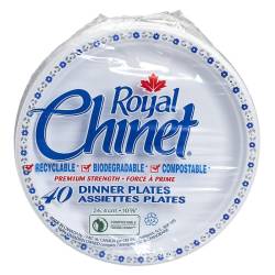 Chinet 10" Dinner Plate 40 ct 