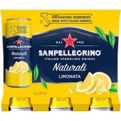 San Pellegrino Limonatta, 6 pack cans 