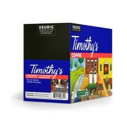 Timothy's  Vanilla, French, 24 K-CUPS