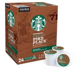 K-Cup, Starbucks DECAF Pike, 24 K-Cups
