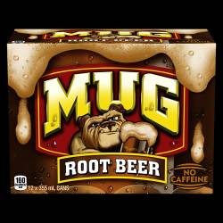Mug Root Beer, 12 pack, cans