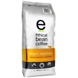 Ethical Bean Sweet Espresso 5lb Whole Bean