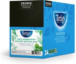 K Cups, Tetley Pure Peppermint Kcup, 24 K-Cups
