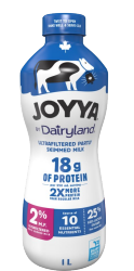 Joyya UF 2% milk 1L - 120 day shelf life, 14 days once opened	