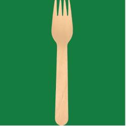 GreenCentury - 6" Wooden Forks, 50ct (#46172)