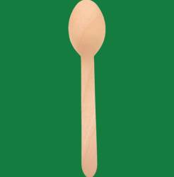 GreenCentury - 6" Wooden Spoons, 50ct (#46173)