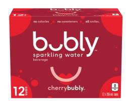 bubly Cherry 12pk